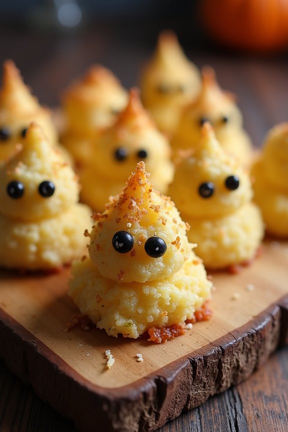 ghostly halloween mashed bites
