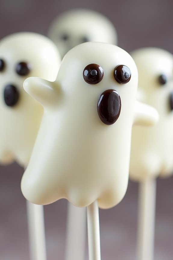 ghostly marshmallow halloween treats