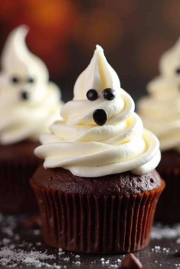 ghoulish ghostly cupcake delight