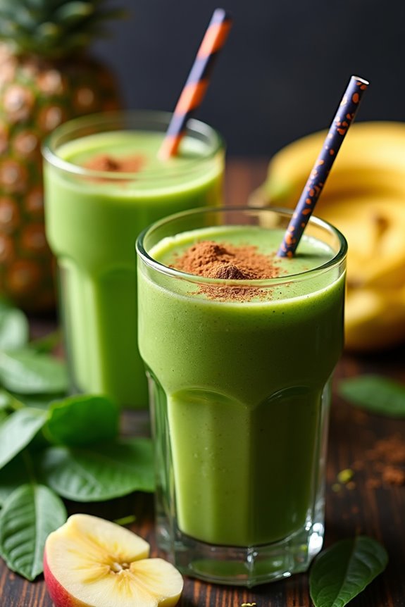ghoulish green smoothie recipe