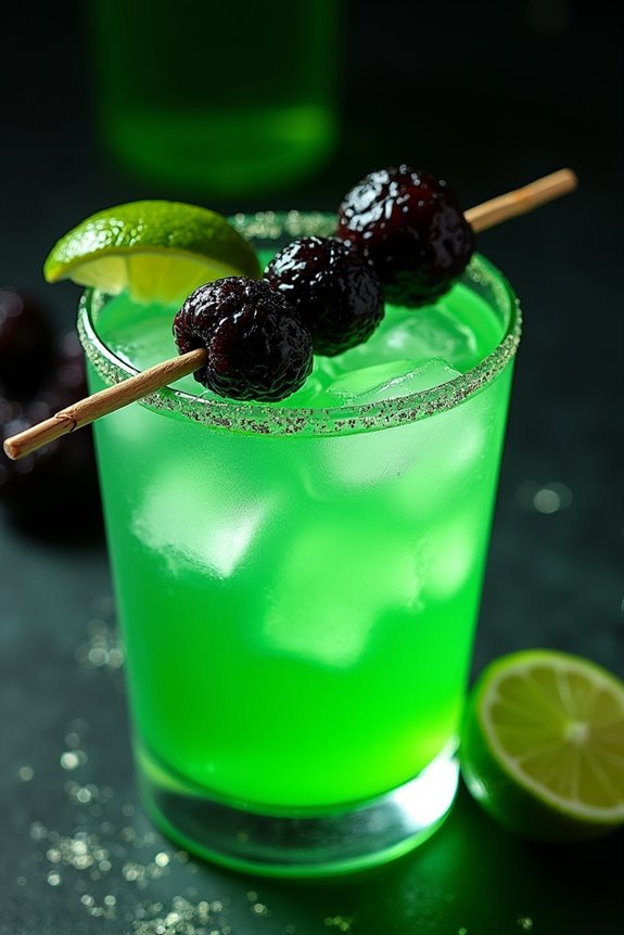ghoulish halloween cocktail recipe