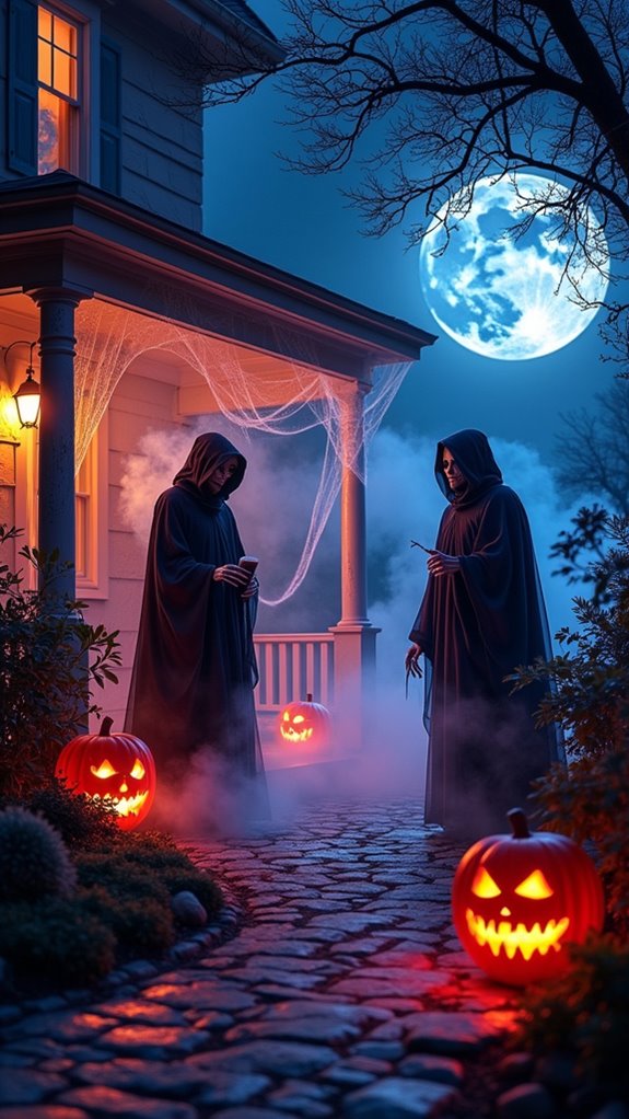 ghoulish porch light spectacle