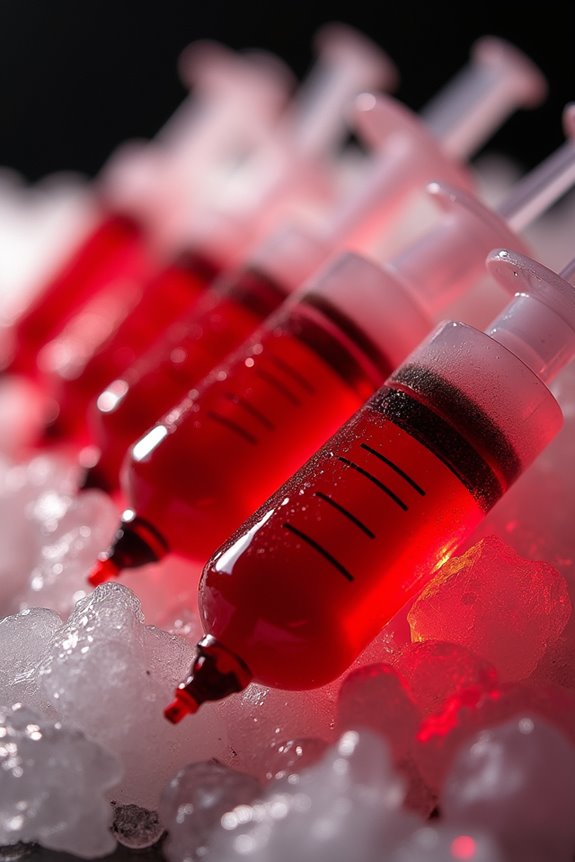 gory cherry syringe shots