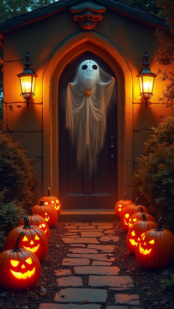 gothic elegance with lanterns