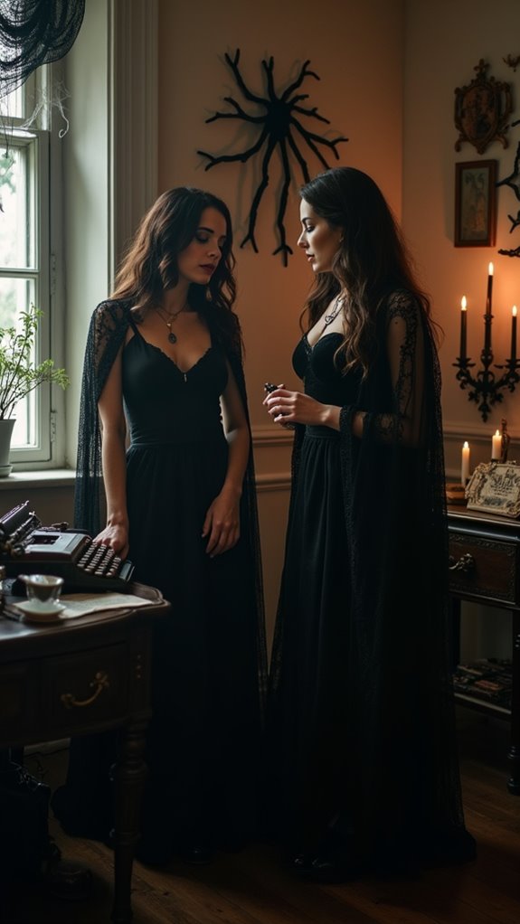 gothic romance with lace