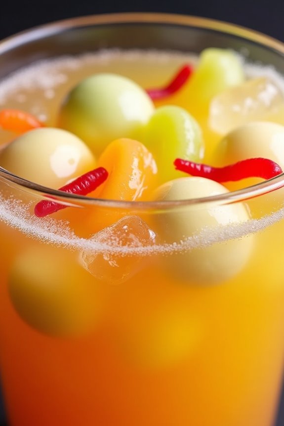 halloween family melon punch