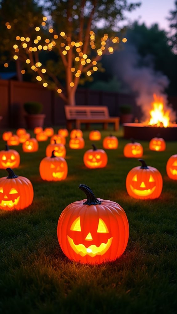 halloween jack o lantern lights