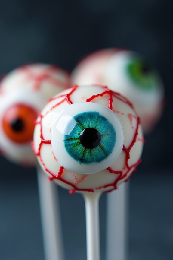 halloween monster eyeball treats