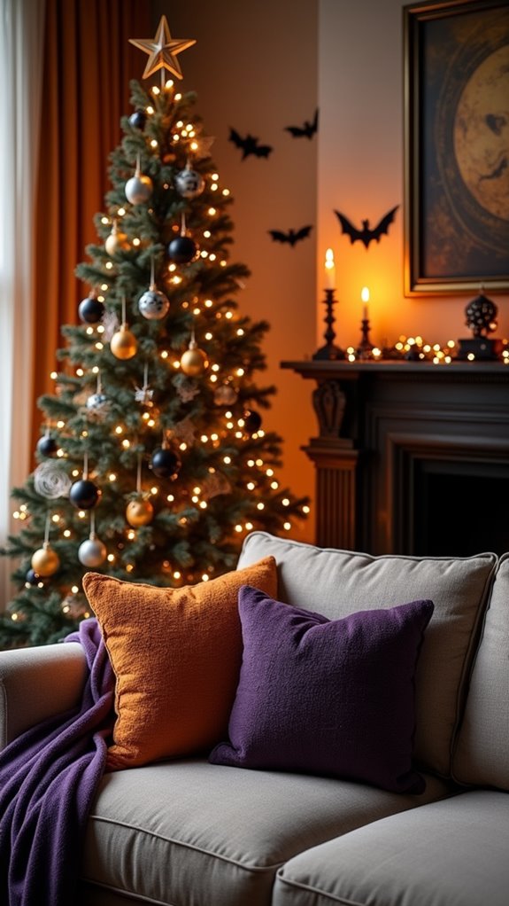 halloween tree festive decorations