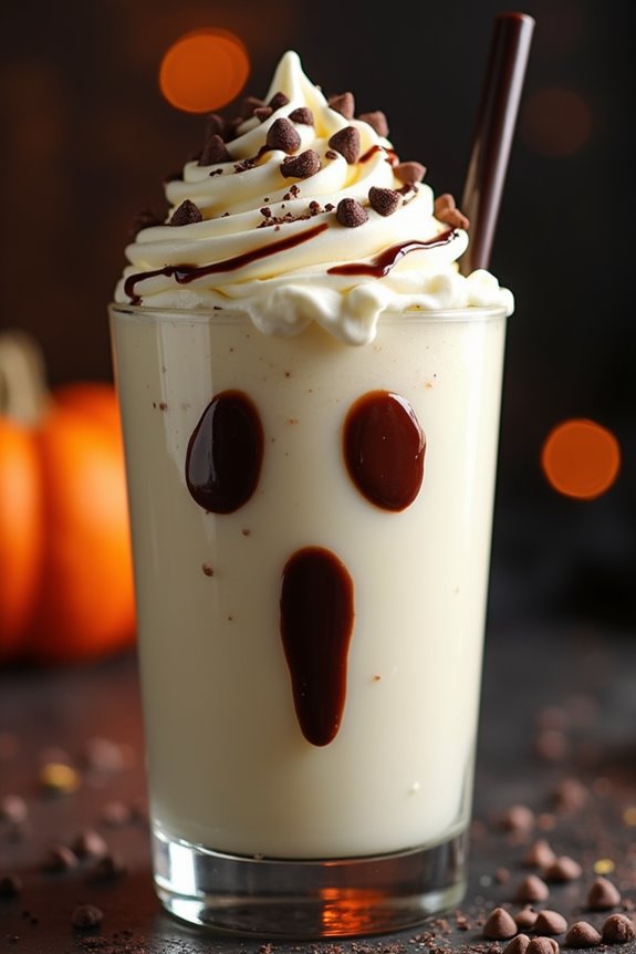 halloween vanilla smoothie recipe