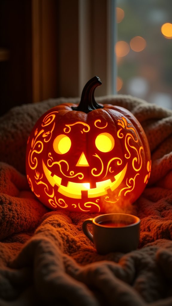 hand crafted halloween ambiance