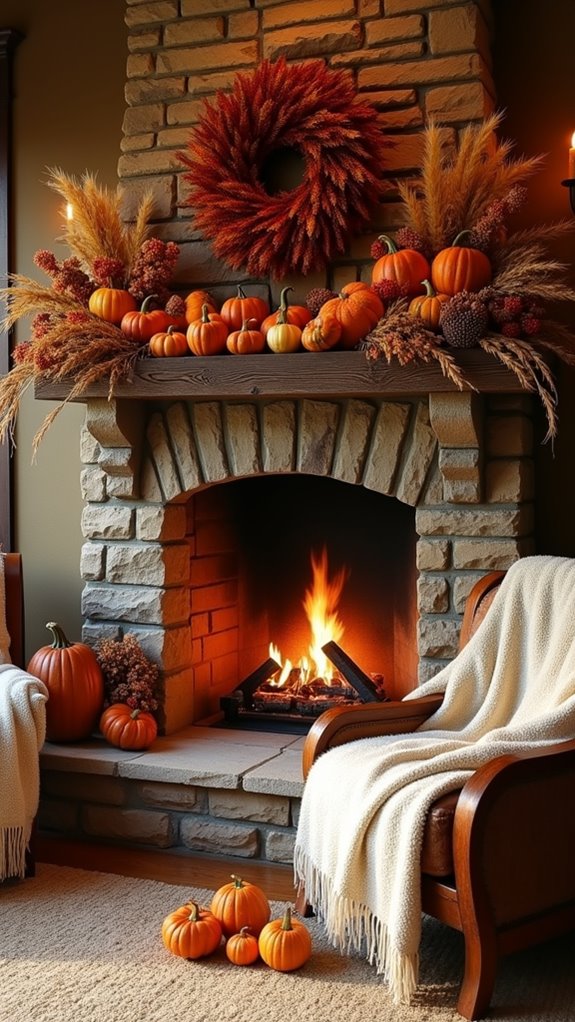 harvest wreaths for halloween
