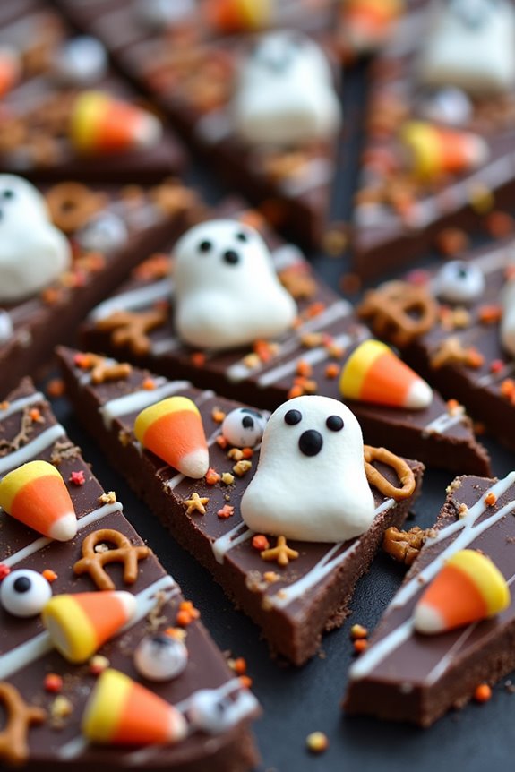 haunted chocolate bark recipe