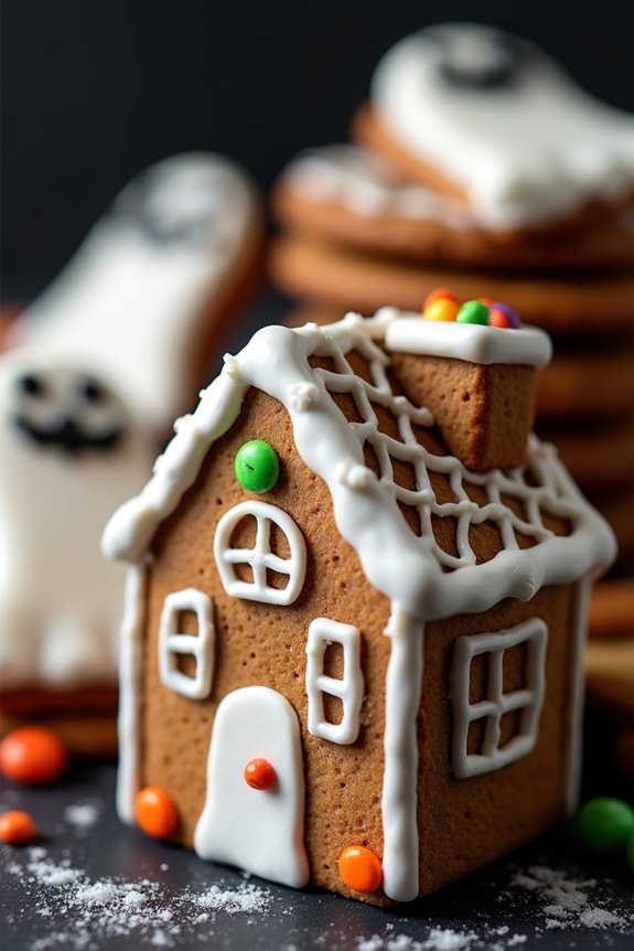 haunted gingerbread cookie fun