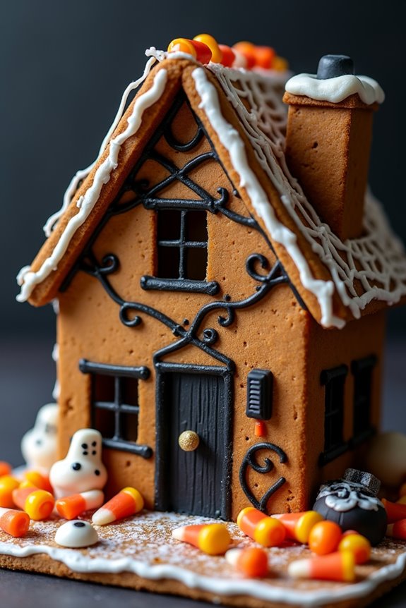 haunted gingerbread house recipe