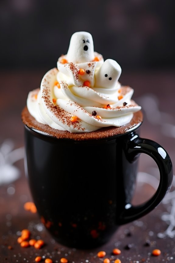 haunted hot chocolate recipe