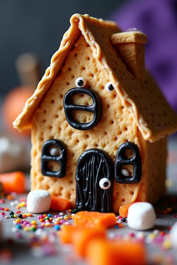 haunted house dessert project