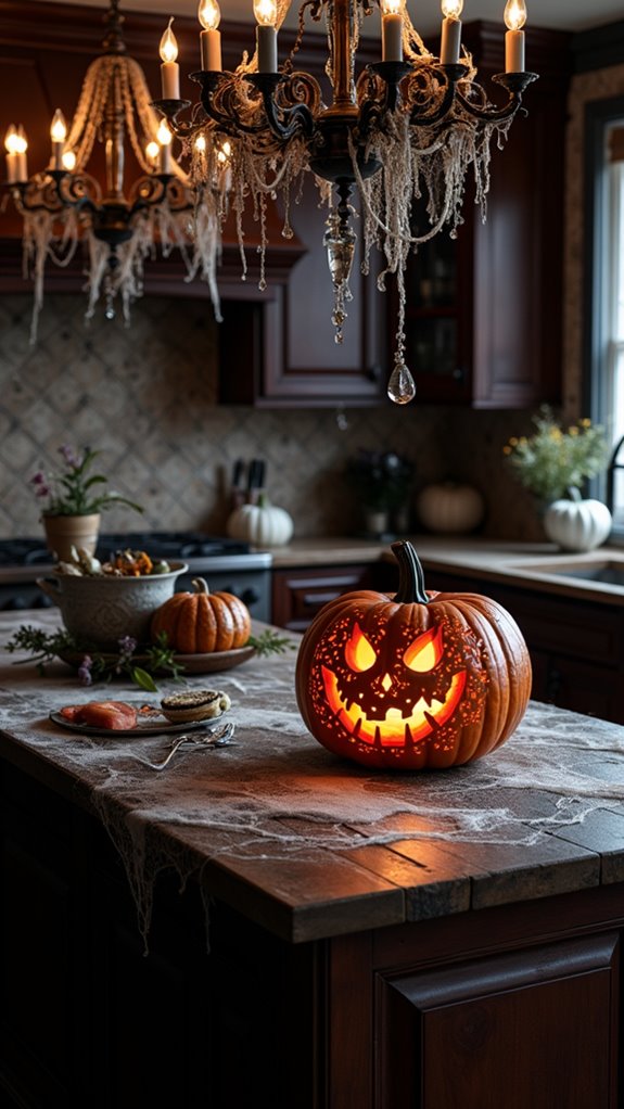 haunted kitchen halloween decorations