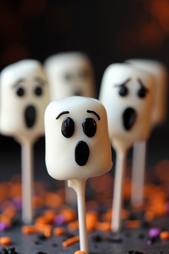 haunted marshmallow pops recipe