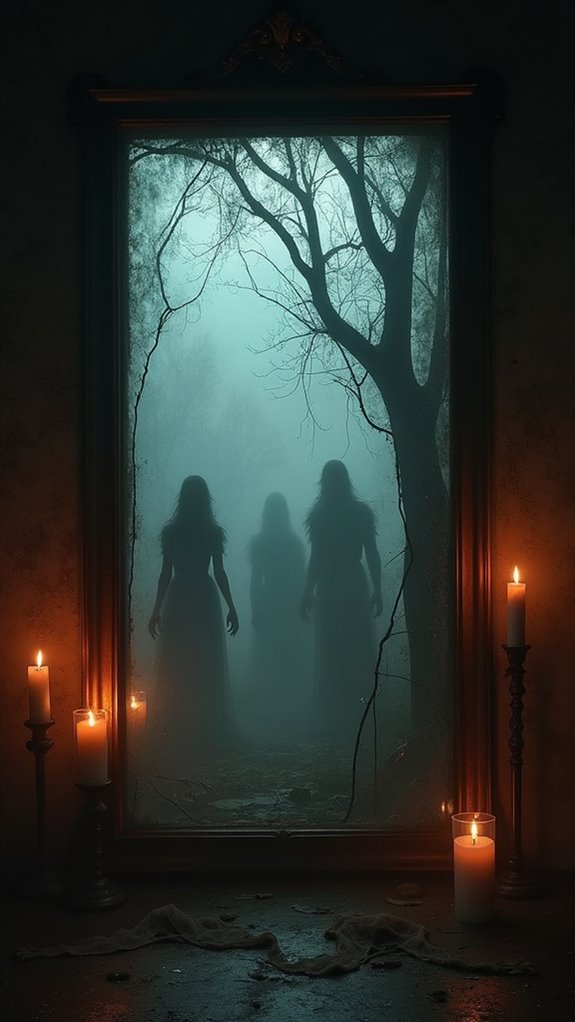 haunted mirror eerie reflections