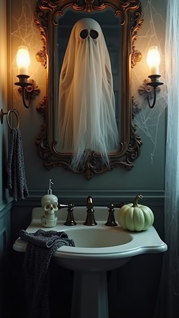 haunting bathroom decor ideas