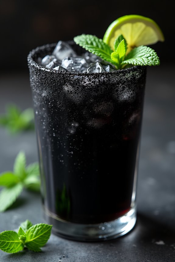 hauntingly delicious halloween cocktail