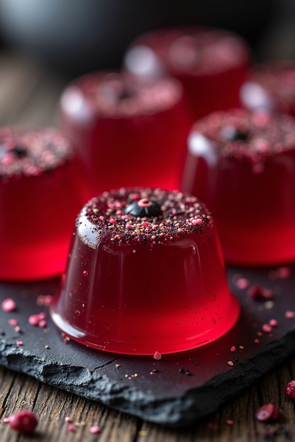 hauntingly delicious jello shooters