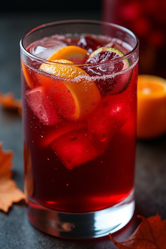 hauntingly delightful halloween cocktail