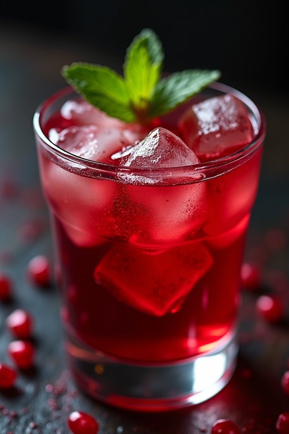 hauntingly elegant halloween cocktail