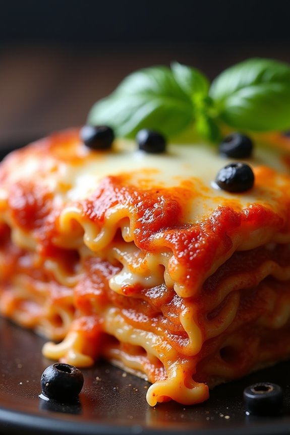 hauntingly good halloween lasagna