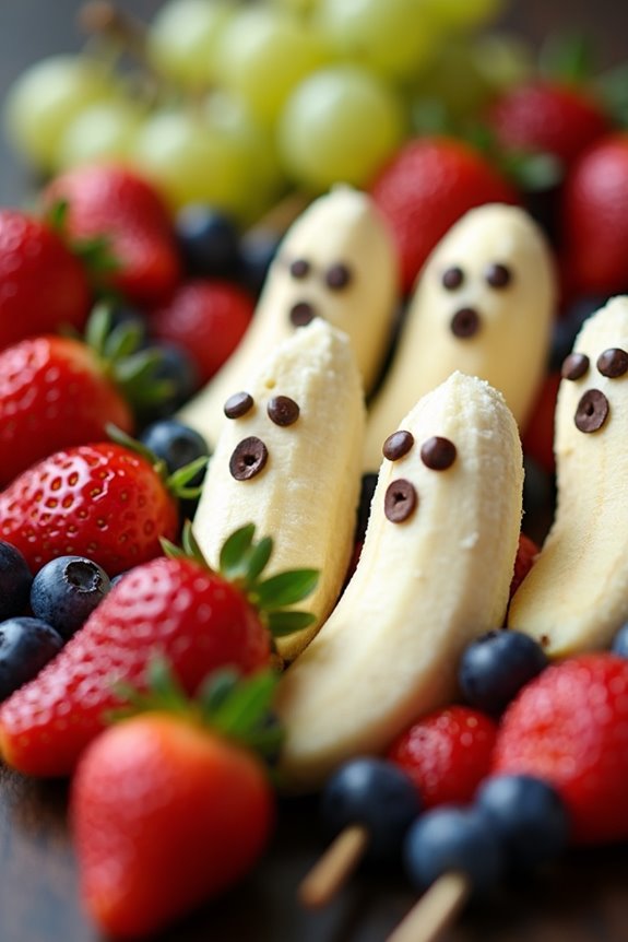 healthy halloween fruit treats