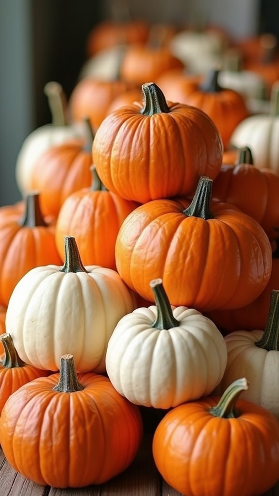 inviting orange and white