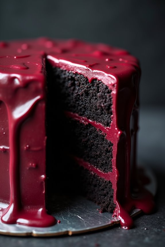 luxurious halloween cake recipe