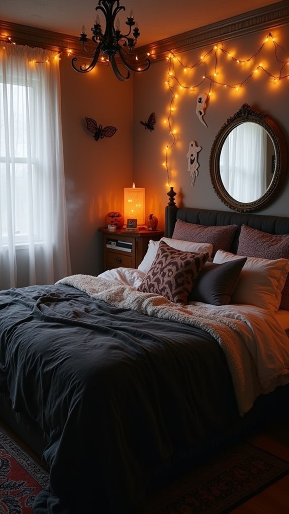 magical foggy bedroom atmosphere