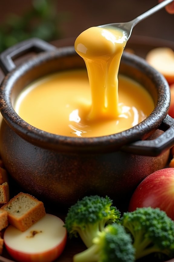 magical halloween cheese fondue
