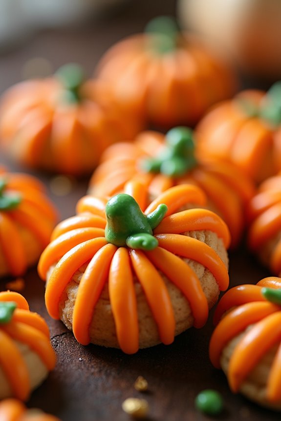 magical halloween pumpkin cookies