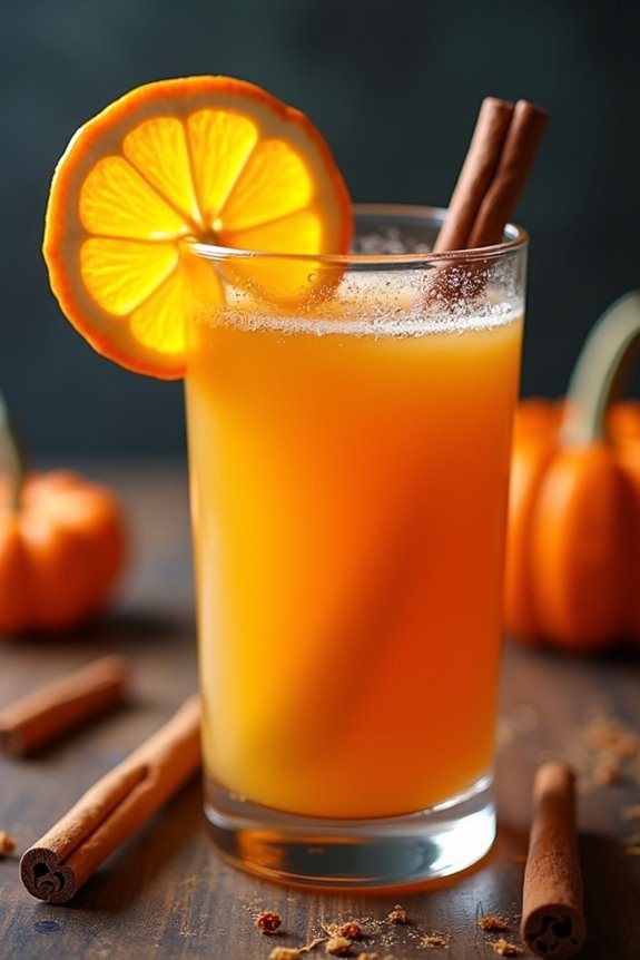 magical pumpkin spice beverage