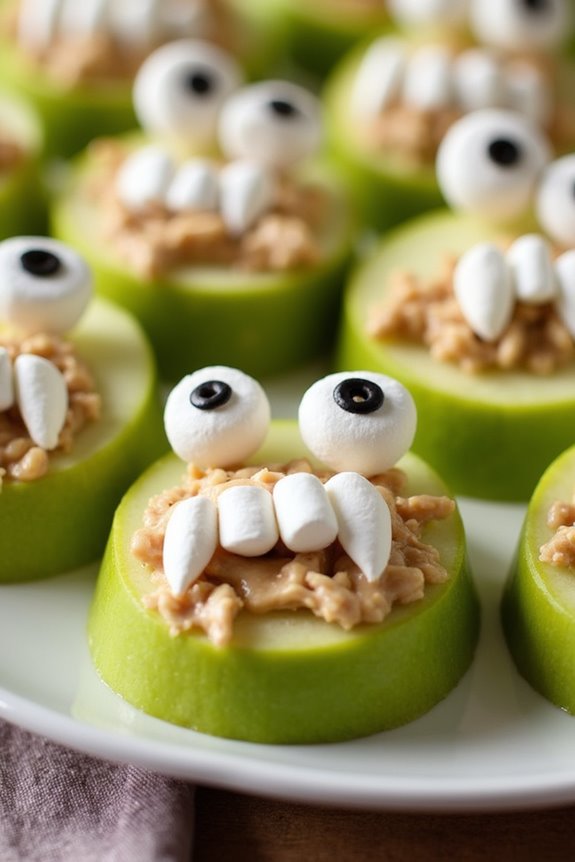 monster mouth apple slices