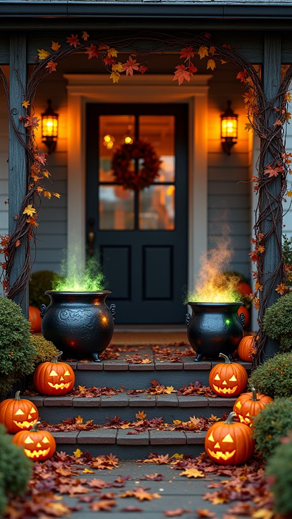 mysterious cauldrons create intrigue