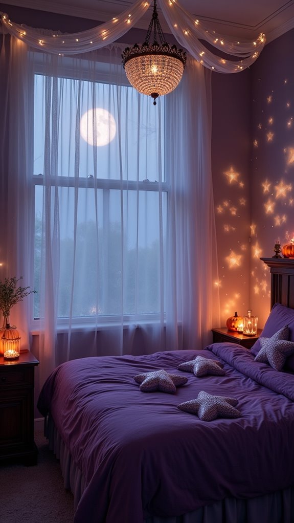 mystical serene bedroom sanctuary