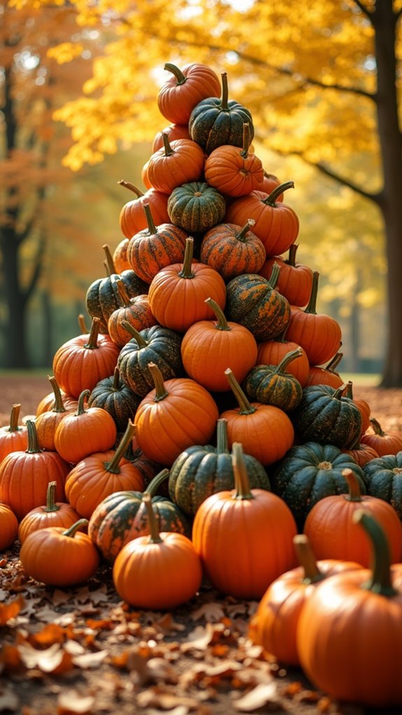 nature inspired autumn centerpiece