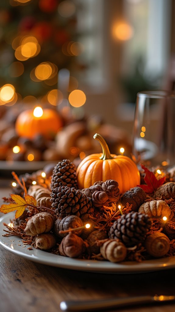 nature inspired fall decor