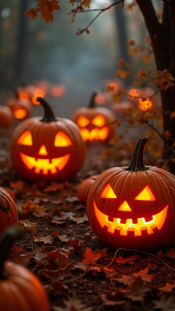 nostalgic pumpkin carving tradition