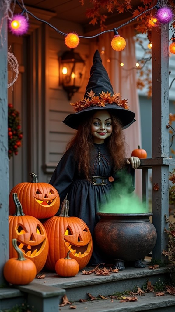nostalgic vintage halloween decor