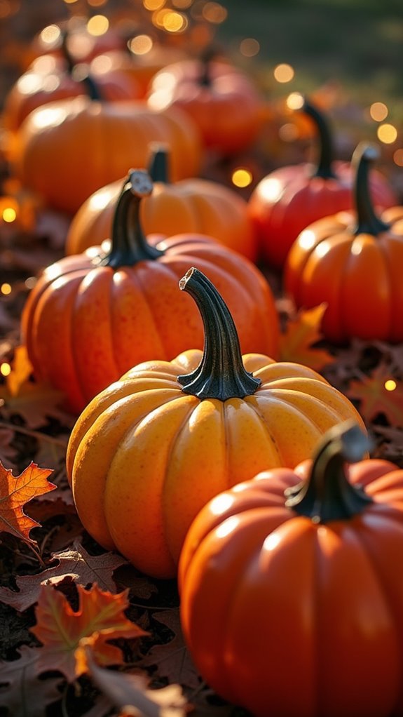ombre painted pumpkin technique