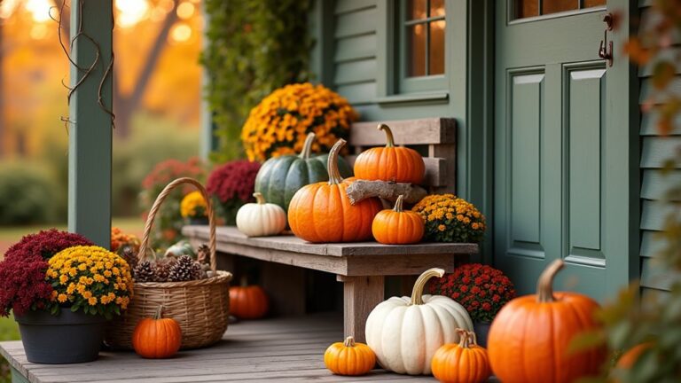 outdoor pumpkin decor ideas