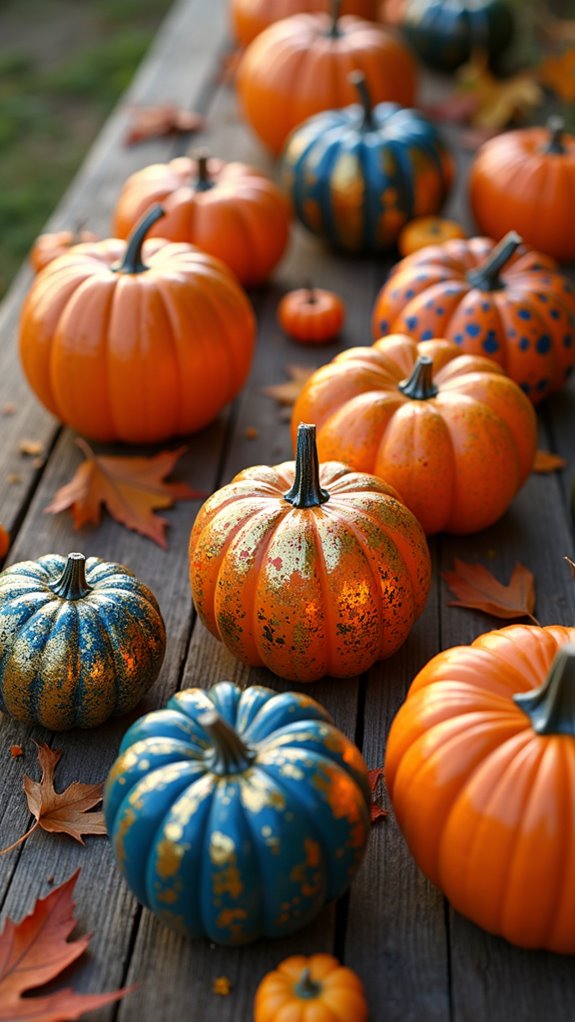 paint pumpkins creatively and personally
