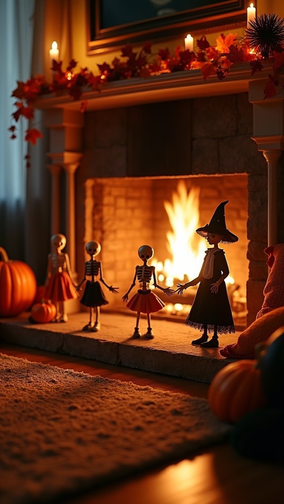 playful eerie halloween d cor