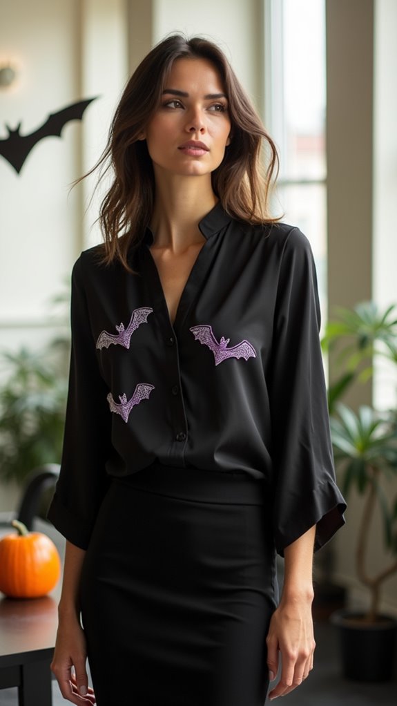 professional halloween blouse style