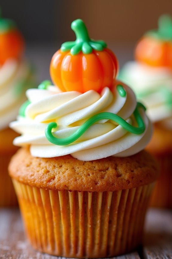 pumpkin patch cupcakes recipe